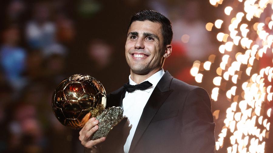 Bola de Ouro 2024: Rodri é eleito o melhor jogador do mundo,
