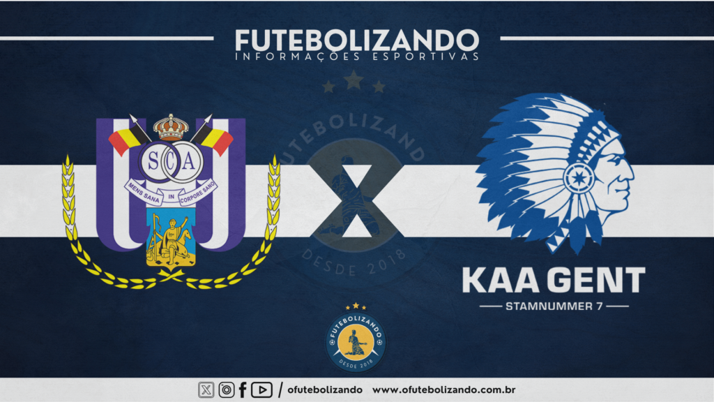 Anderlecht x Gent – AO VIVO – Campeonato Belga