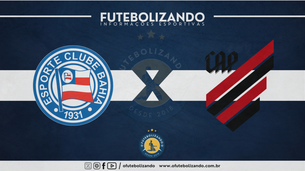 Bahia x Athletico-PR – AO VIVO – Campeonato Brasileiro
