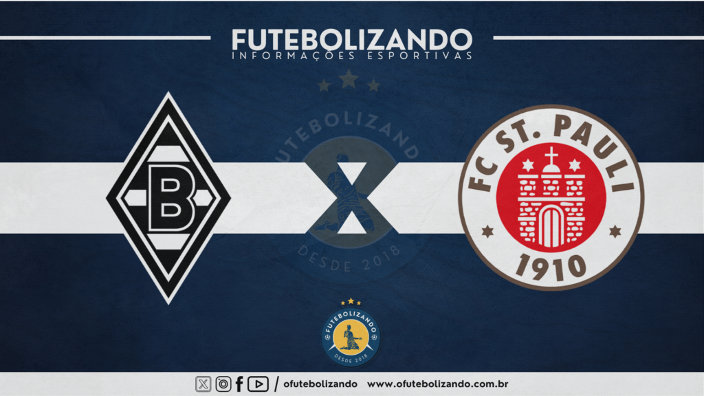 Borussia M’gladbach x St. Pauli – AO VIVO – Campeonato Alemão