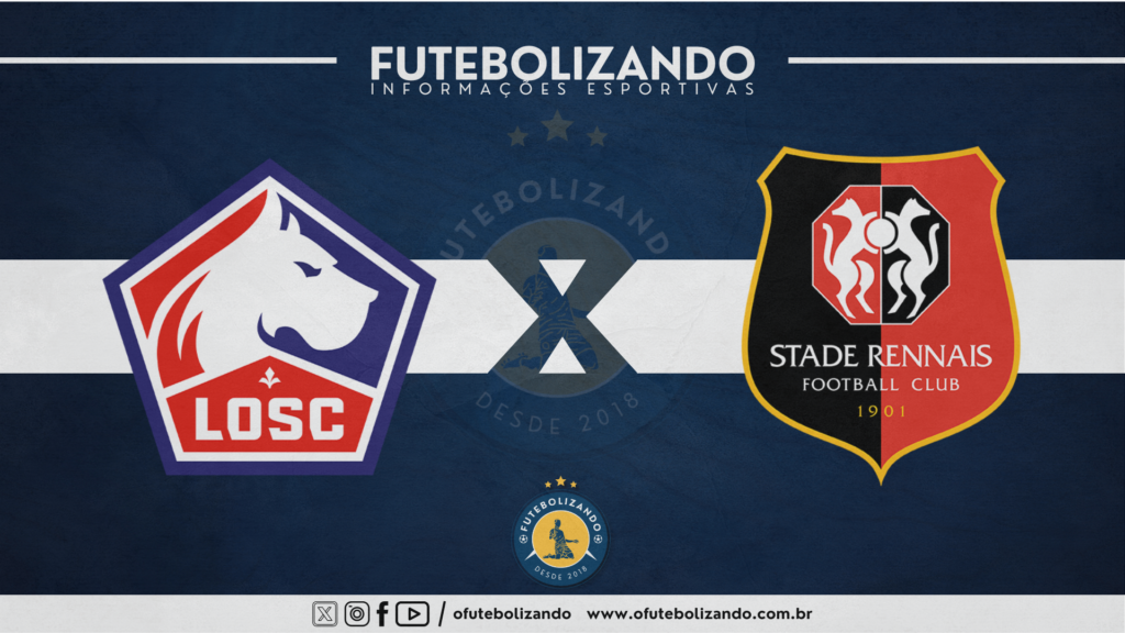 Lille x Rennes – AO VIVO – Campeonato Francês