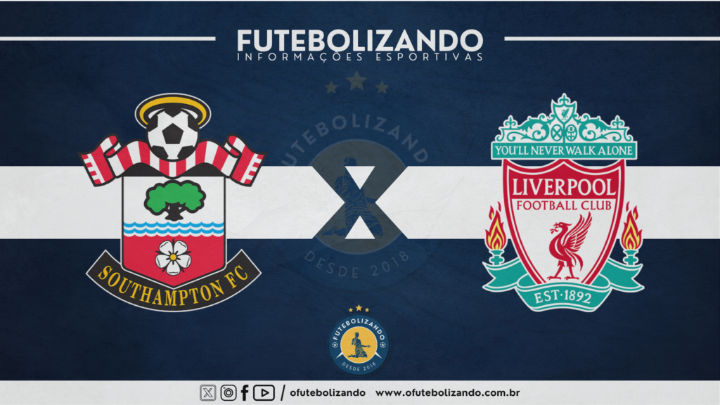 Southampton x Liverpool – AO VIVO – Campeonato Inglês