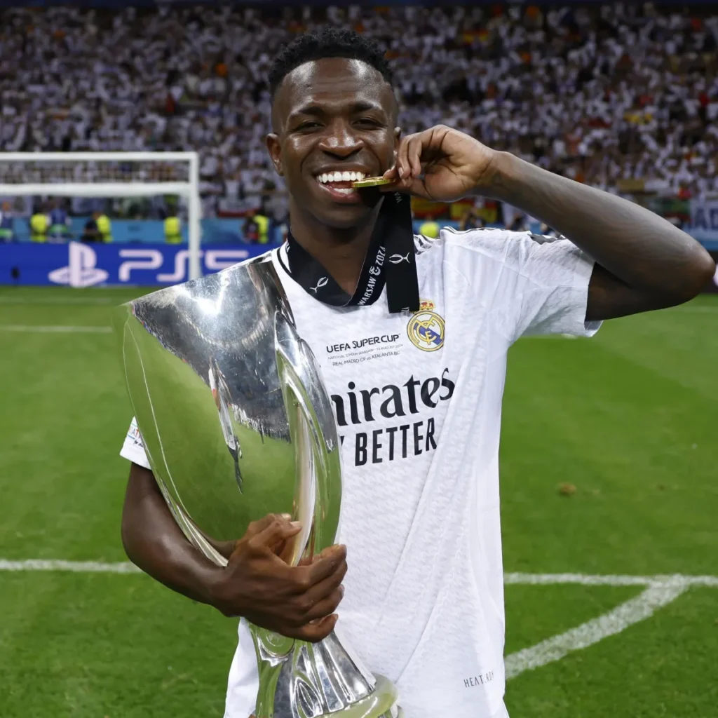 Números da carreira de Vinícius Junior