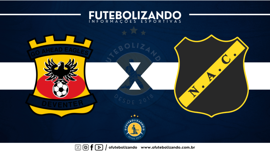 Go Ahead Eagles x NAC Breda – AO VIVO – Campeonato Holandês