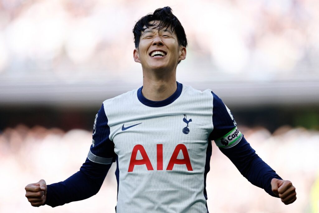 Números da carreia do Son Heung-min