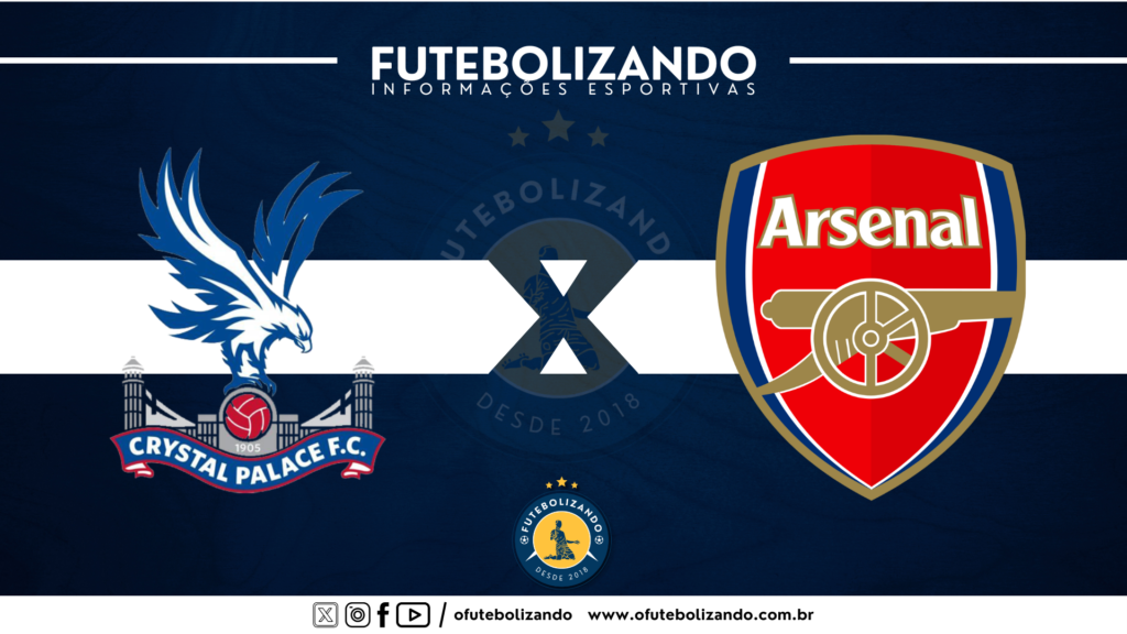 Crystal Palace X Arsenal – AO VIVO – Premier League 2024/25