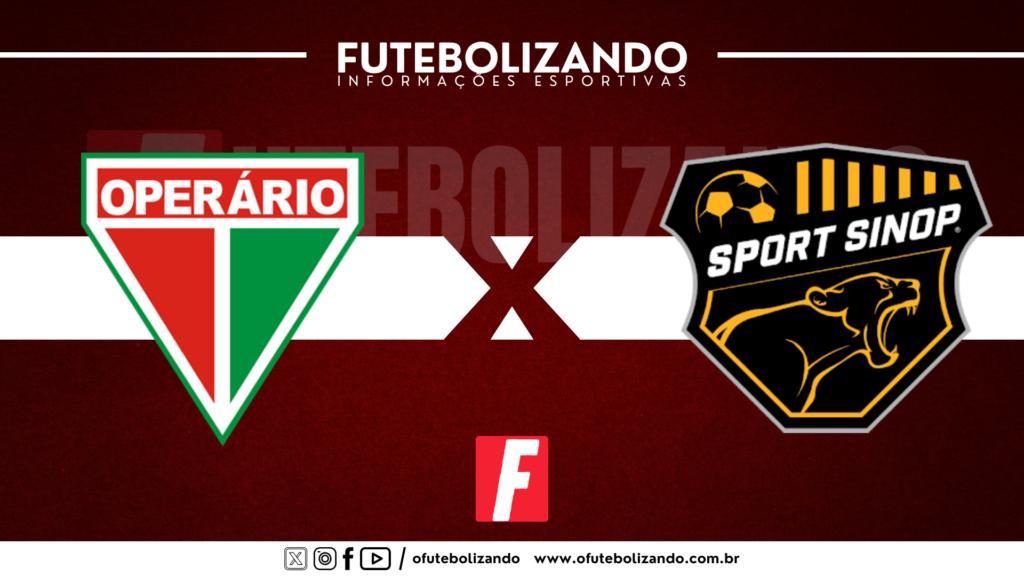 Operário VG x Sport Sinop – Campeonato Mato-grossense Martinello Sicredi 1ª Divisão 2025