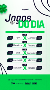 COMO APOSTAR! Confira os principais jogos da Champions League e saiba como apostar em cada jogo